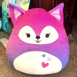 🎊 16-inch 🩵 Fox 🦊🐱🦊 SYANA🍰 SQUISHMALLOW